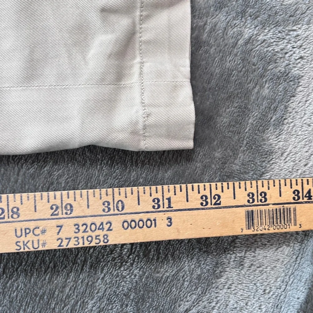 Polo Ralph Lauren Classic Fit Khaki Chino Pants Men 38x32 Tan Straight Leg Cottn